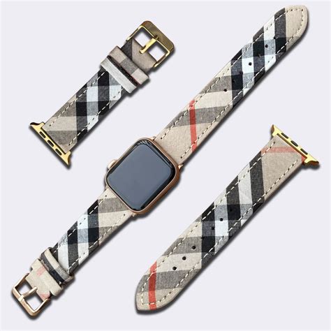 burberry iwatch band|Burberry watch bands for women.